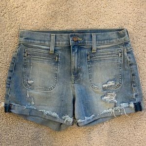 High waisted Jean shorts “Jaqueline”